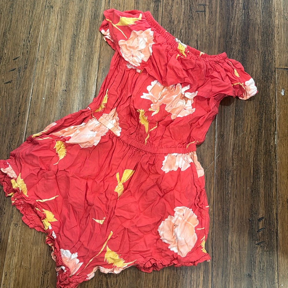 BILLABONG FLORAL ROMPER XS